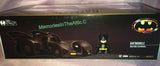 Mezco MEZ-ITZ 1989 BATMAN 2" Batman Batmobile Set Michael Keaton Tim Burton