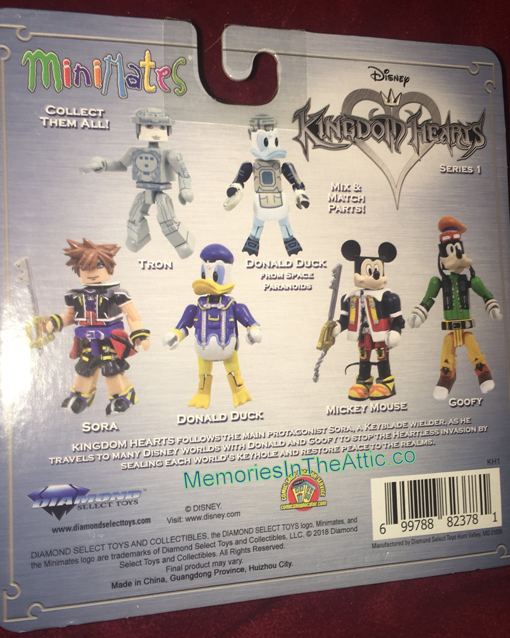 Diamond Select Kingdom Hearts Minimates Series 1