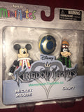 Disney Kingdom Hearts Minimates Series 1 Mickey & Goofy 2 Figures Diamond