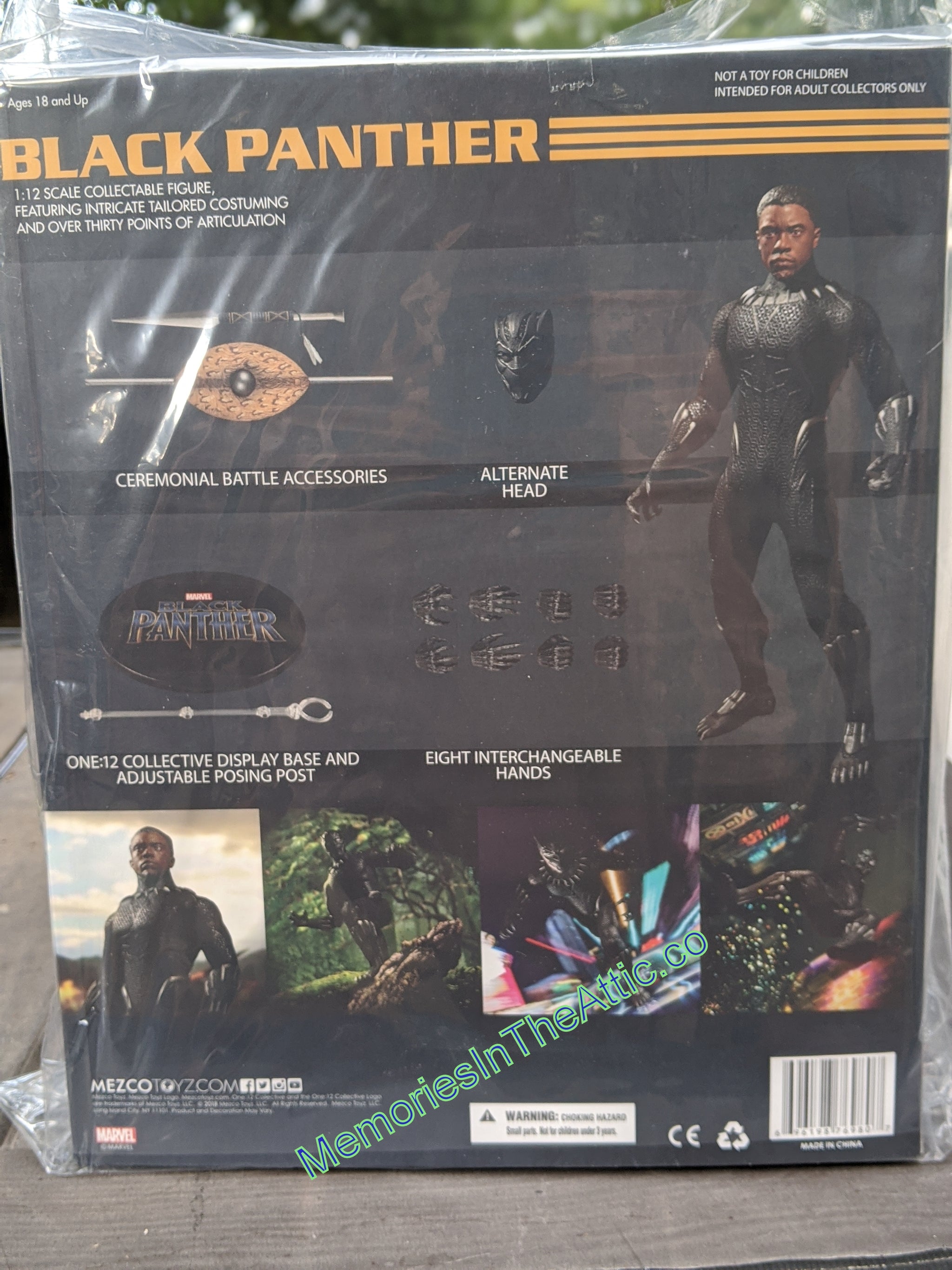 MEZCOTOYZ BLACK PANTHER ブラックパンサー One:12 Collective Black Panther | Mezco Toyz