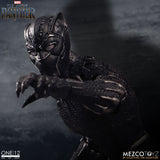 Black Panther 1:12 Action Figure Chadwick Boseman Mezco Toyz One:12  Action Figure 112