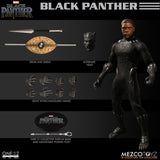Black Panther 1:12 Action Figure Chadwick Boseman Mezco Toyz One:12  Action Figure 112