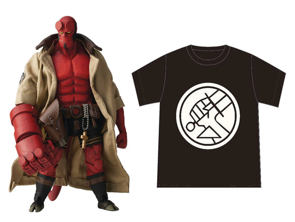 1000 Toys 1/12 scale Hellboy T-Shirt Action Previews Exclusive Figure PVC Anime ONE:12 112