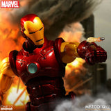 Mezco One:12 Collective Marvel Iron Man Tony Stark Lighted Reator Quality Action Figure 1:12 112