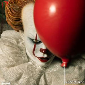 Mezco One:12 New It Movie Pennywise Clown 2017 Quality Action Figure 112
