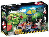 Playmobil 9222 Ghostbusters Slimer With Hot Dog Stand Ecto Plasmic